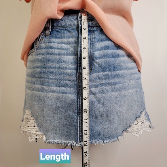 AMERICAN EAGLE OUTFITTERS Denim SKirt - Picture 9 of 12